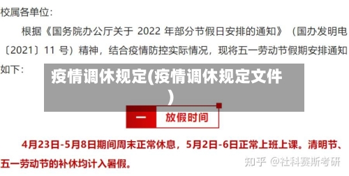 疫情调休规定(疫情调休规定文件)-第2张图片