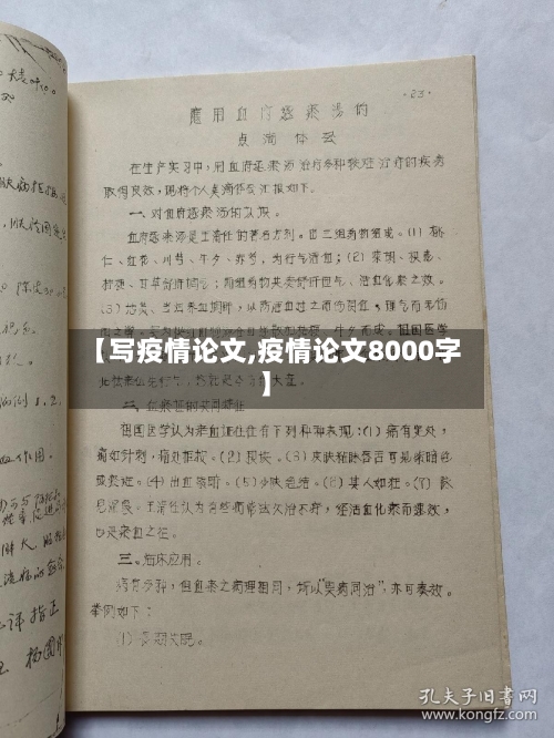 【写疫情论文,疫情论文8000字】