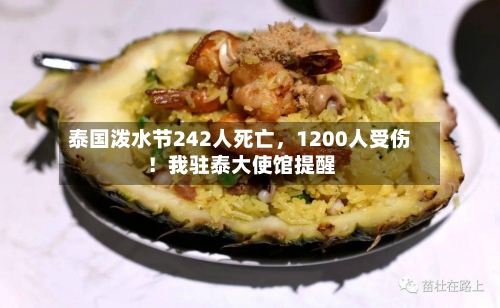 泰国泼水节242人死亡，1200人受伤！我驻泰大使馆提醒-第3张图片