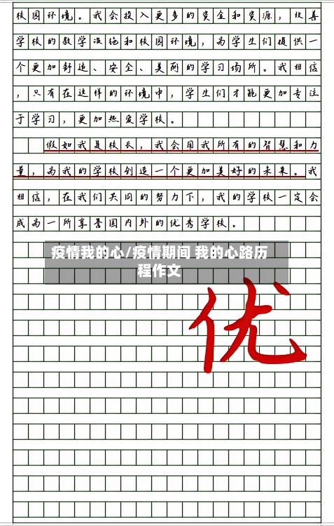 疫情我的心/疫情期间 我的心路历程作文-第2张图片