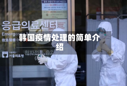 韩国疫情处理的简单介绍-第3张图片