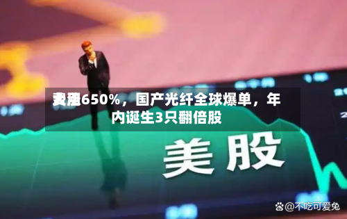 费用大涨650%，国产光纤全球爆单，年内诞生3只翻倍股