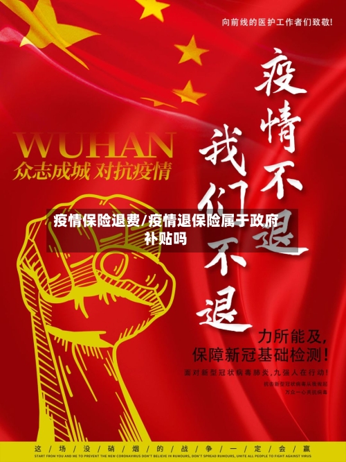 疫情保险退费/疫情退保险属于政府补贴吗