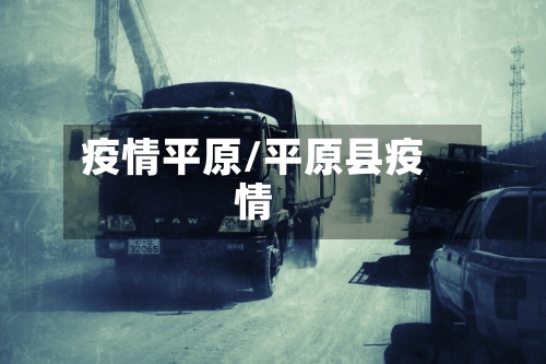 疫情平原/平原县疫情