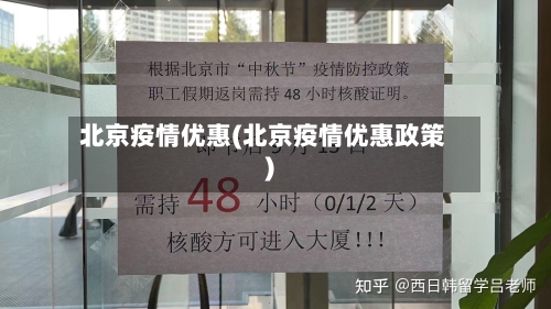 北京疫情优惠(北京疫情优惠政策)-第2张图片