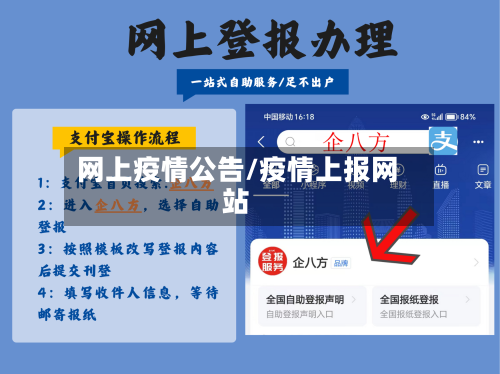 网上疫情公告/疫情上报网站