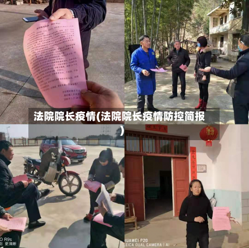 法院院长疫情(法院院长疫情防控简报)-第3张图片
