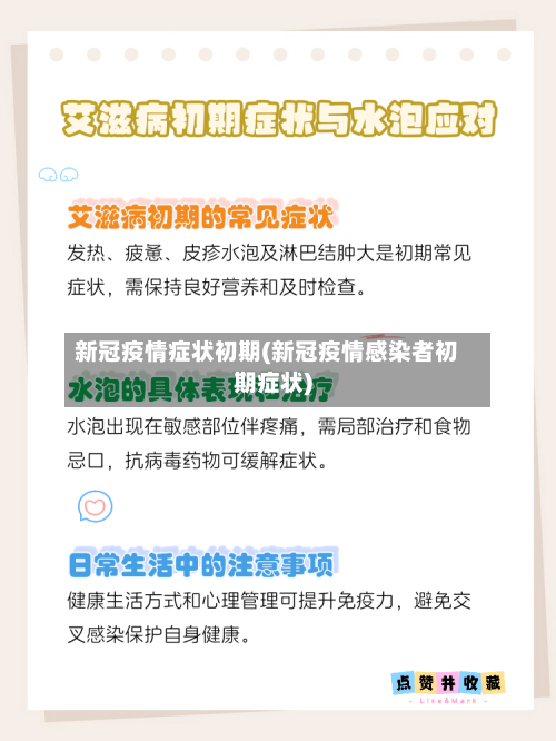 新冠疫情症状初期(新冠疫情感染者初期症状)