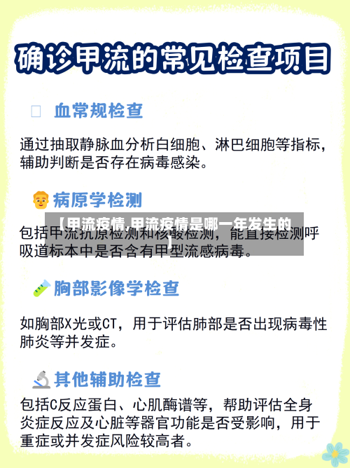 【甲流疫情,甲流疫情是哪一年发生的】