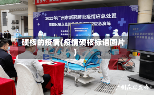 硬核的疫情(疫情硬核标语图片)