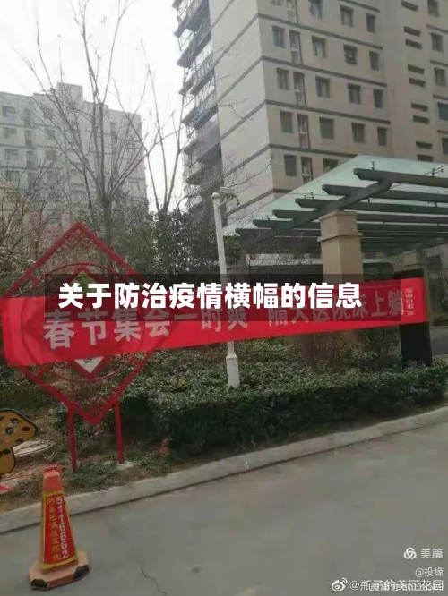 关于防治疫情横幅的信息-第3张图片